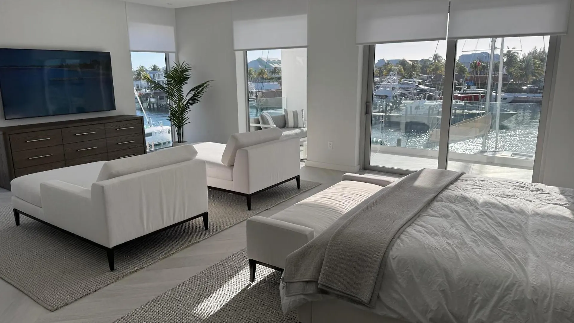 아파트 New Luxury Waterfront Condo, Palm Cay, The Bahamas 나사우